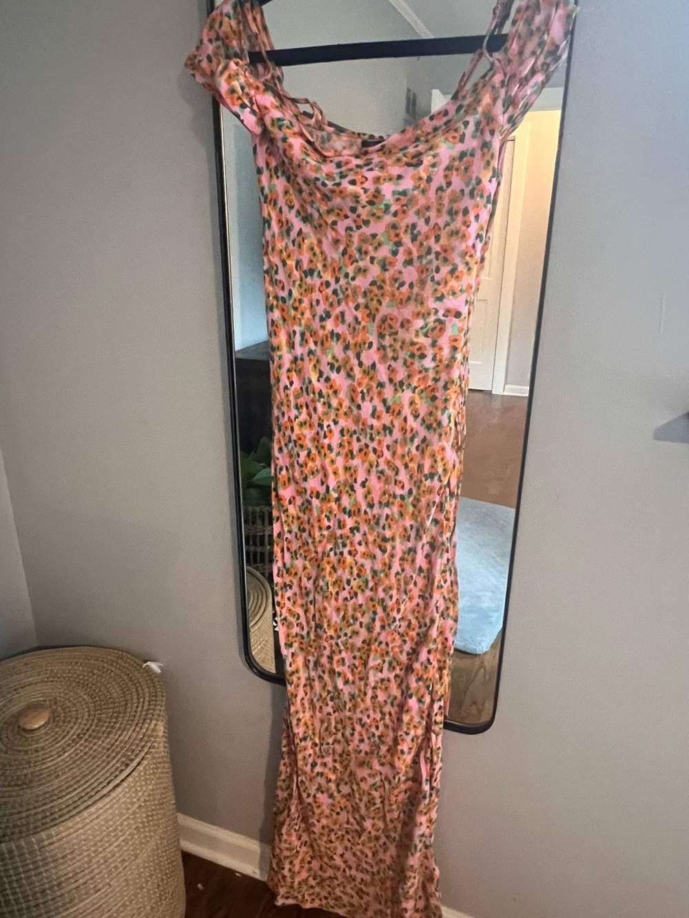 AFRM Vera Ditsy Floral Maxi Dress
